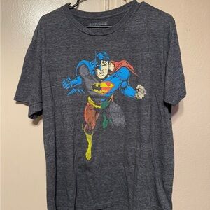 Superhero Graphic Men's T-Shirt - Charcoal Men’s‎ L